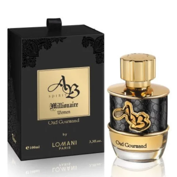 parfum oud gourmand femme Lomani AB Millionaire 100ml