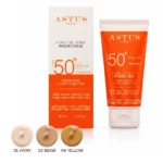 ASTUS ÉCRAN SOLAIRE TEINTÉ SPF50+ visage 50ml Tunisie