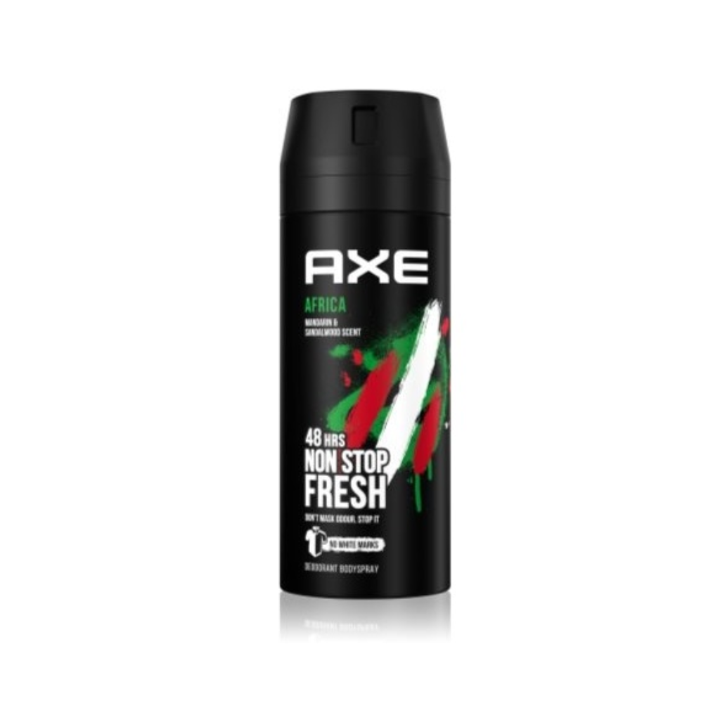 AXE AFRICA déodorant homme 48h Non Stop Fresh 150ml Tunisie