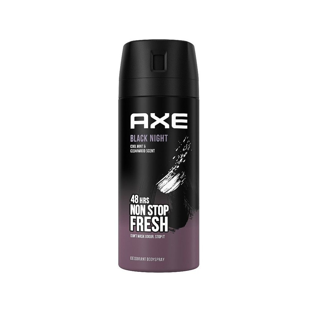 AXE BLACK NIGHT déodorant homme 48h 150ml Tunisie