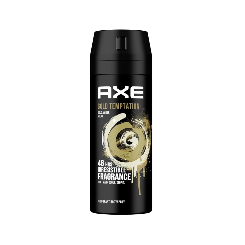 AXE GOLD TEMPTATION déodorant homme 48h fraîcheur 150ml Tunisie