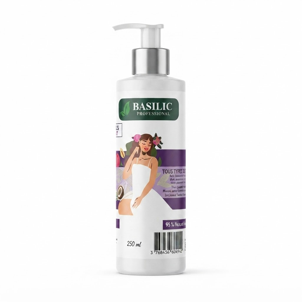 BASILIC lait de corps nourrissant coco karité bio 250ml Tunisie BASILIC lait de corps nourrissant coco karité bio 250ml Tunisie