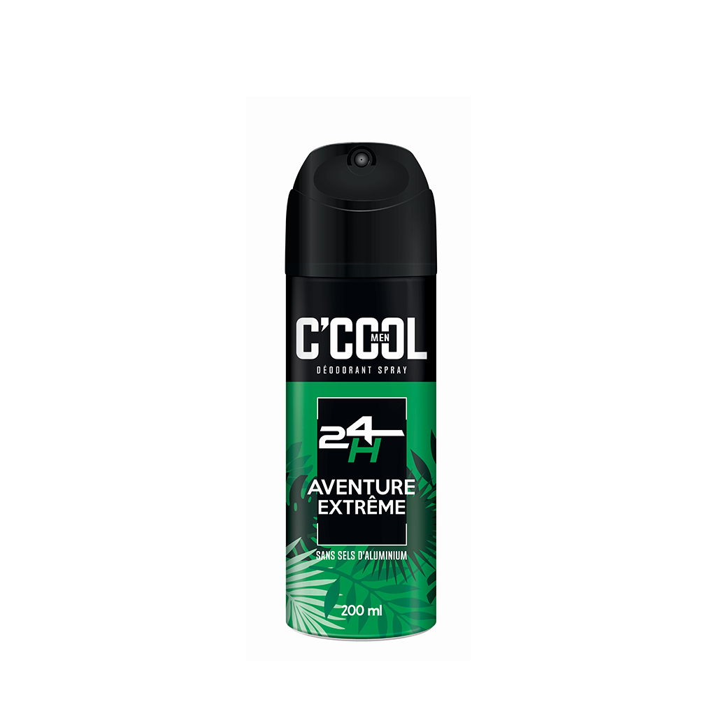 C'COOL AVENTURE EXTRÊME déodorant spray boisé 24h 200ml Tunisie