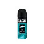 C'COOL ICE MENTHOL déodorant spray mentholé glacé 200ml Tunisie