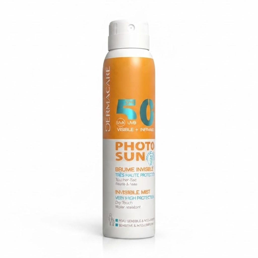 DERMACARE Photosun brume solaire invisible 150ml Tunisie DERMACARE Photosun brume solaire invisible 150ml Tunisie