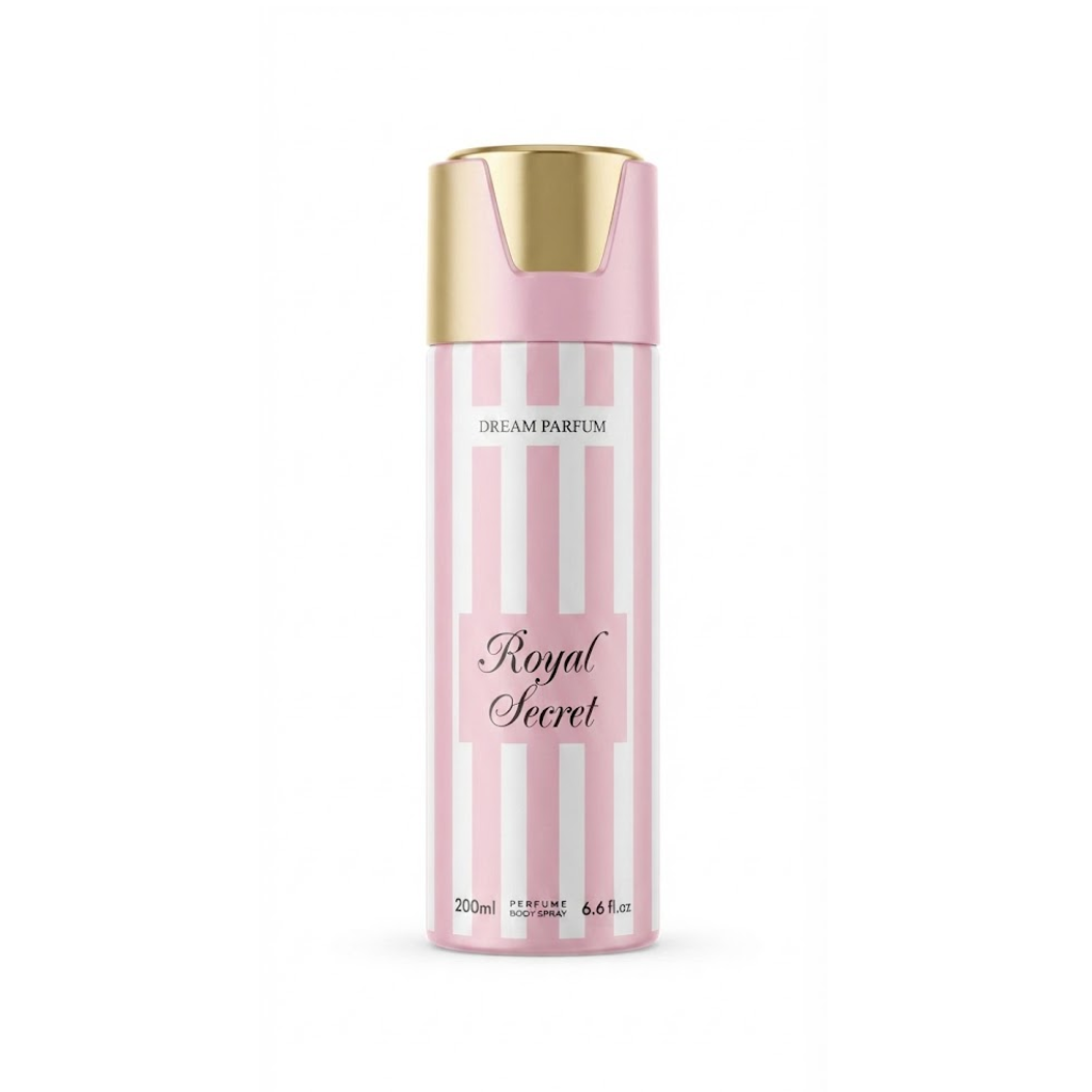DREAM PARFUM ROYAL SECRET body spray femme 200ml Tunisie
