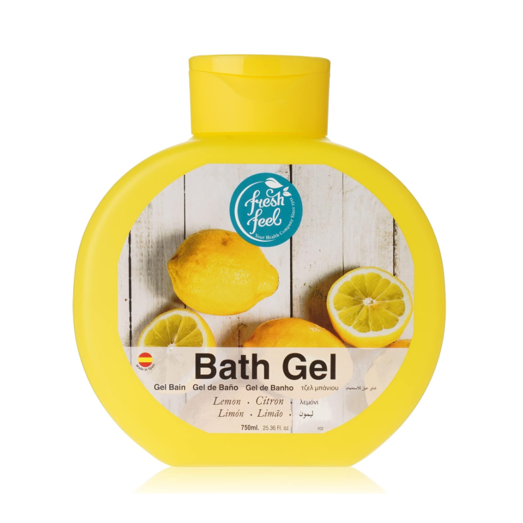 FRESH FEEL gel douche citron moussant 750ml Tunisie FRESH FEEL gel douche citron moussant 750ml Tunisie