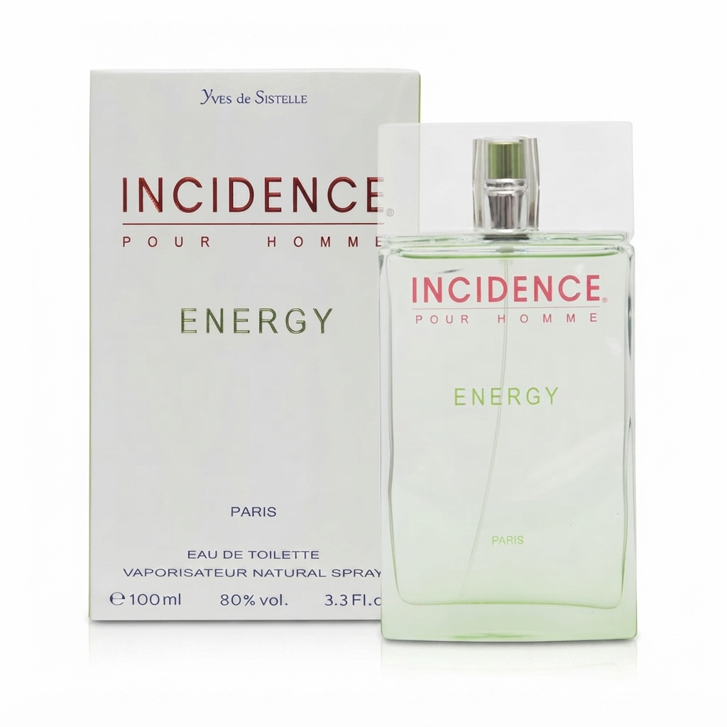 INCIDENCE ENERGY eau de toilette homme 100ml INCIDENCE ENERGY eau de toilette homme 100ml