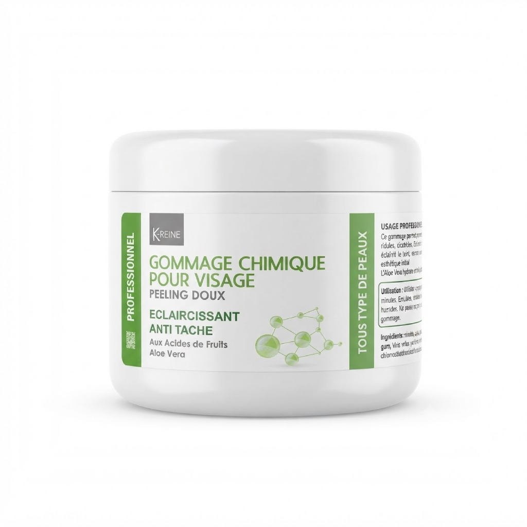 K-REINE gommage chimique éclaircissant anti-tache 450ml Tunisie K-REINE gommage chimique éclaircissant anti-tache 450ml Tunisie