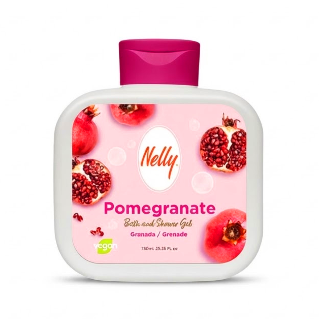 NELLY CLASSIC gel douche grenade fruité peau douce 750ml Tunisie