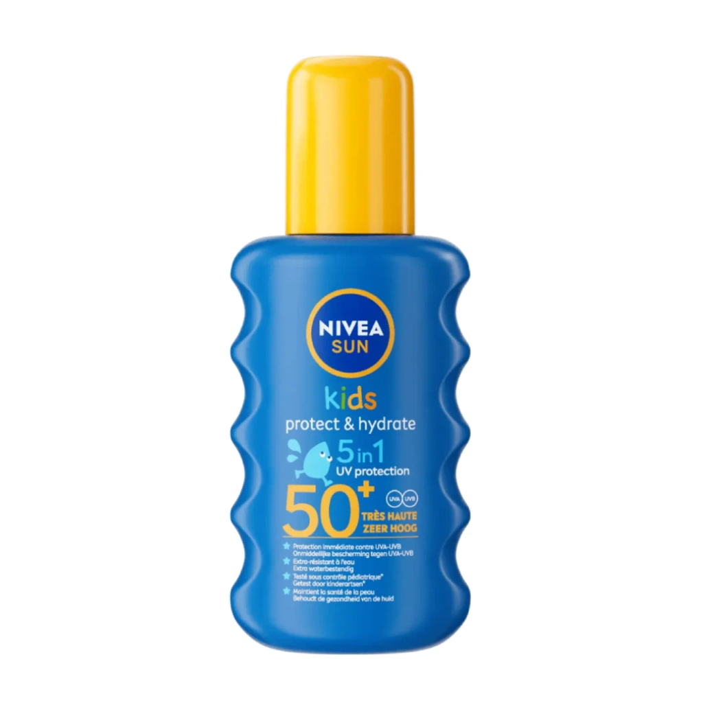 NIVEA SUN spray solaire kids Protect&Hydrate coloré SPF50+ 200ml Tunisie NIVEA SUN spray solaire kids Protect&Hydrate coloré SPF50+ 200ml Tunisie