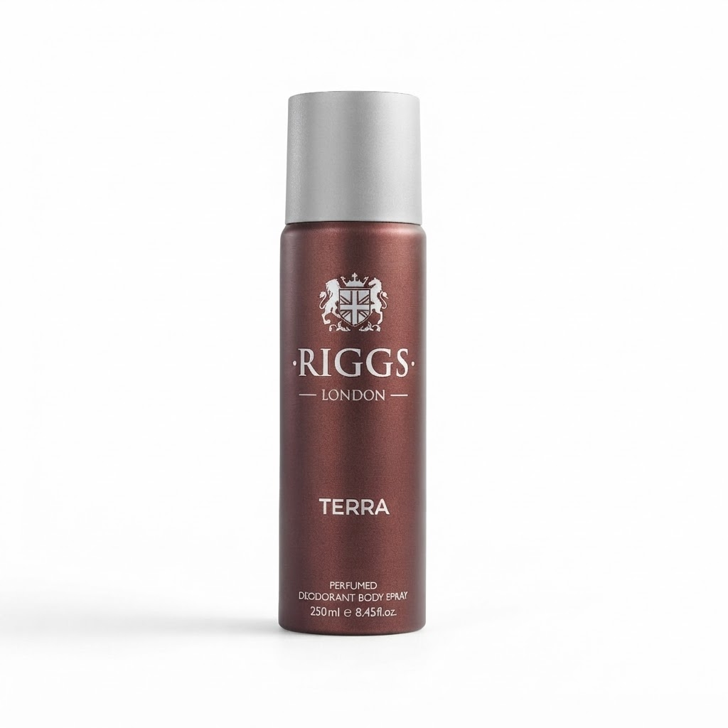 RIGGS LONDON TERRA déodorant spray homme 250ml
