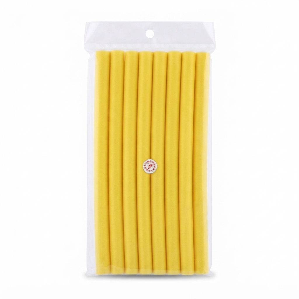 bigoudis flexibles 12mm Aiducho N°4 rouleaux coiffure 10pcs