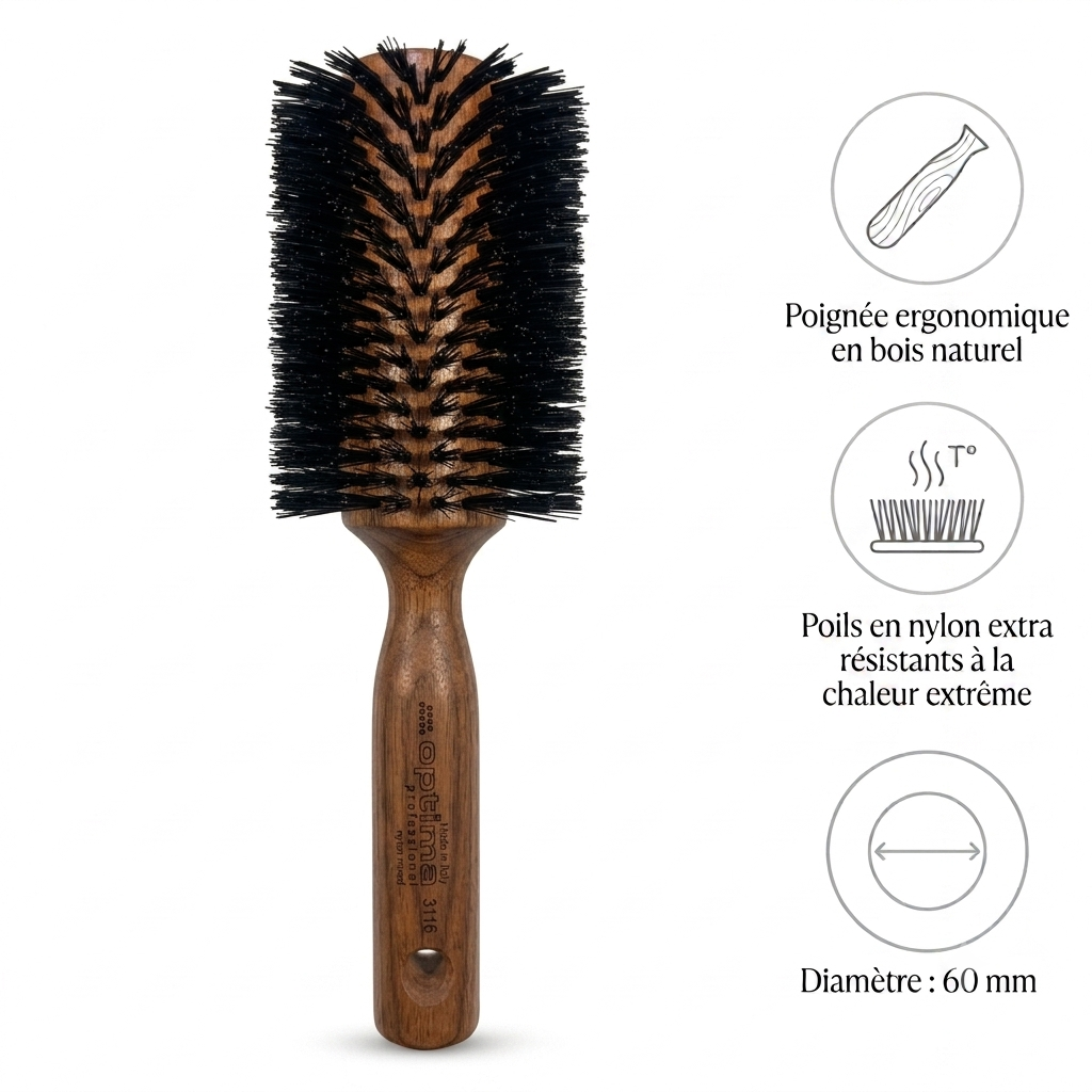 brosse de brushing 60mm OPTIMA PROFESSIONAL 8422