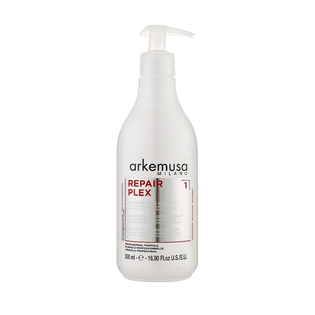 ARKEMUSA REPAIR PLEX shampooing réparateur cheveux 500ml Tunisie ARKEMUSA REPAIR PLEX shampooing réparateur cheveux 500ml Tunisie