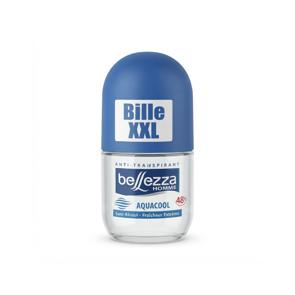 BELLEZZA AQUACOOL déodorant roll-on homme 48H 50ml Tunisie