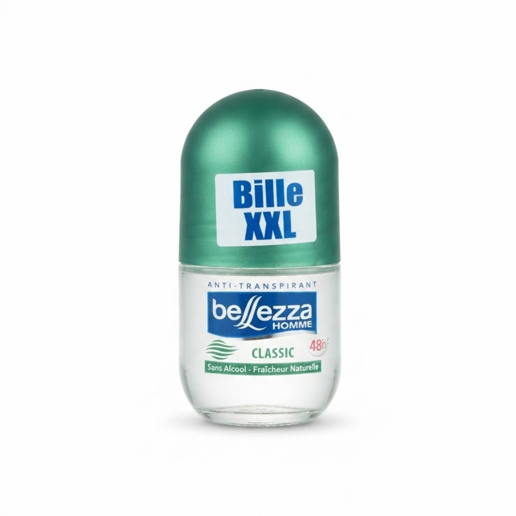 BELLEZZA CLASSIC déodorant homme 48h roll-on 50ml Tunisie