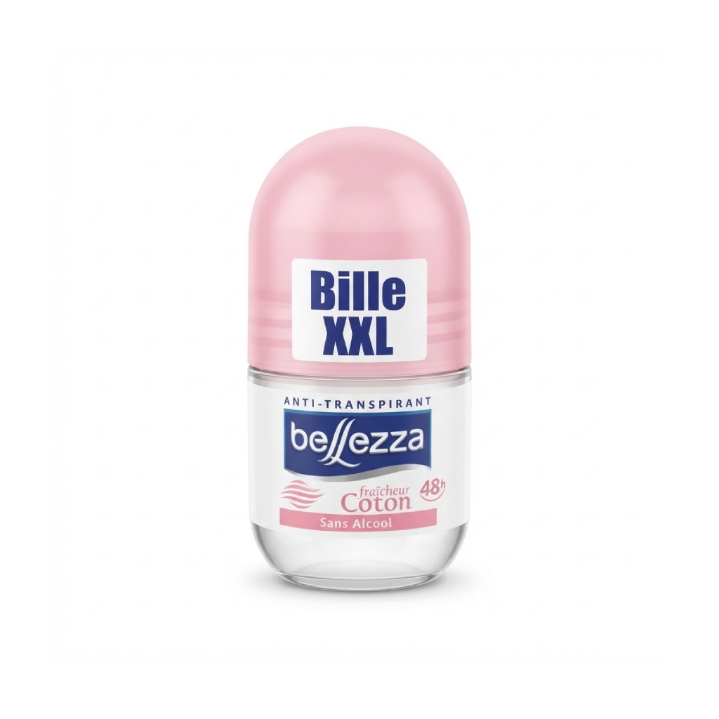 BELLEZZA COTON déodorant femme 48h roll-on 50ml Tunisie