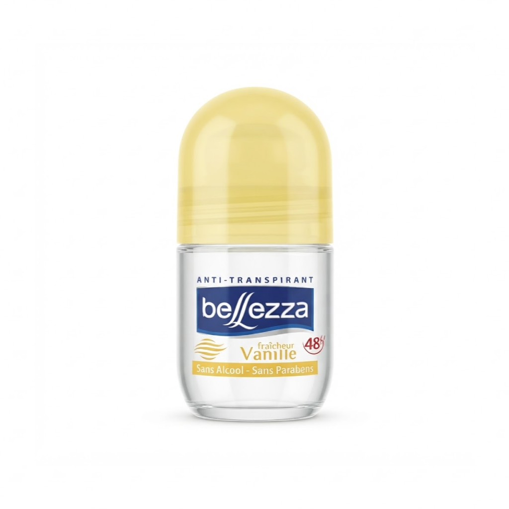 BELLEZZA déodorant vanille roll-on 24h 50ml Tunisie