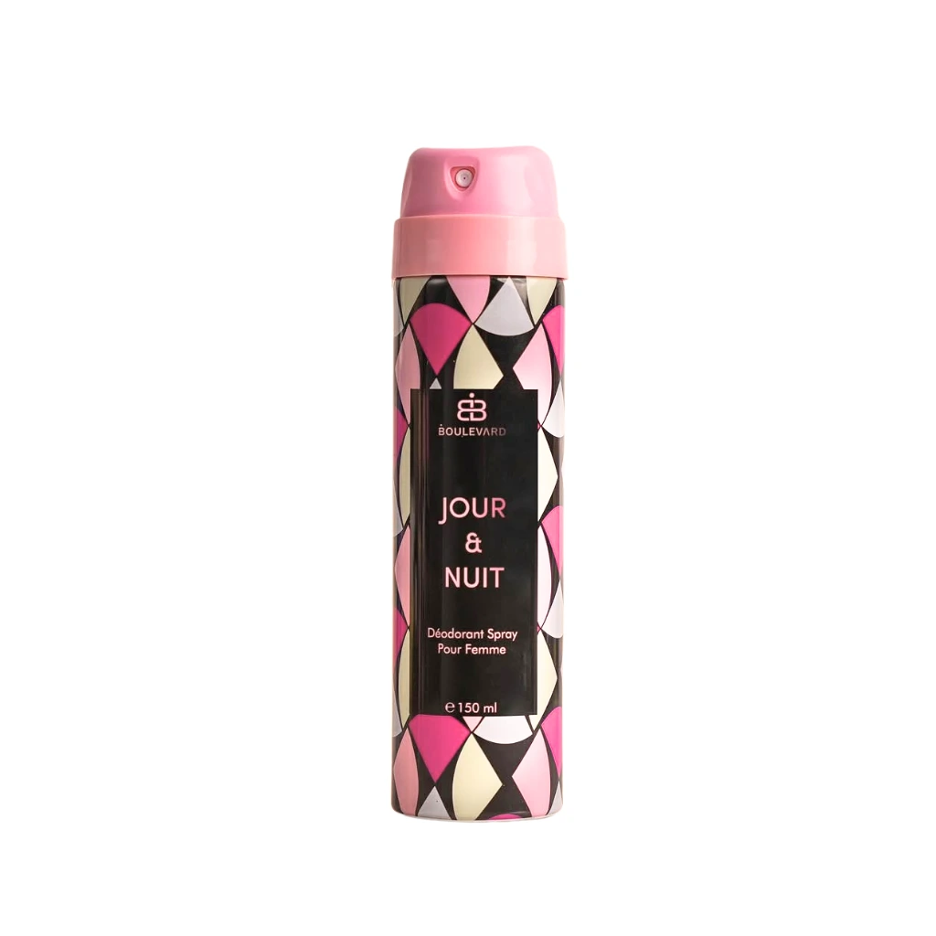 BOULEVARD JOUR ET NUIT déodorant femme floral fruité 150ml Tunisie