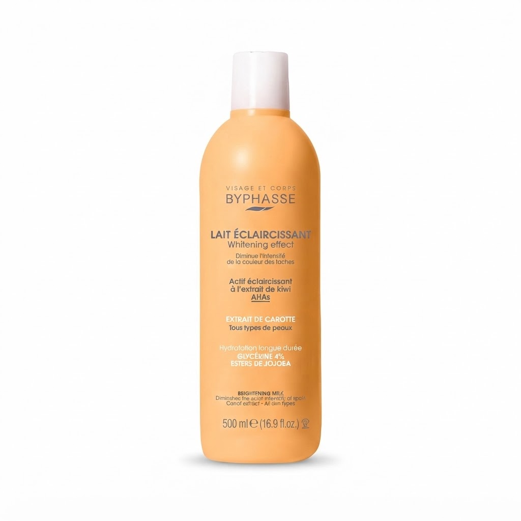 BYPHASSE WHITENING EFFECT lait corporel éclaircissant 500ml Tunisie BYPHASSE WHITENING EFFECT lait corporel éclaircissant 500ml Tunisie