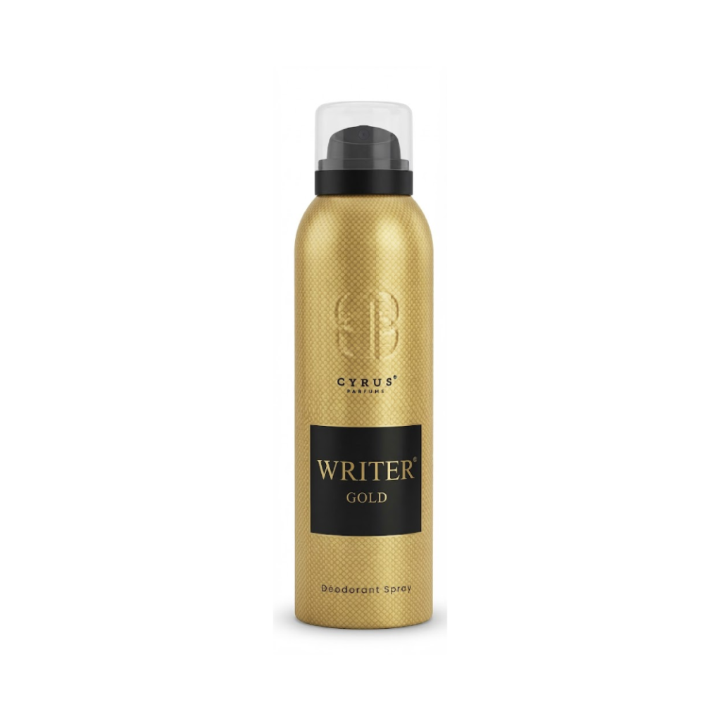 CYRUS WRITER GOLD déodorant spray homme 200ml Tunisia CYRUS WRITER GOLD déodorant spray homme 200ml Tunisia