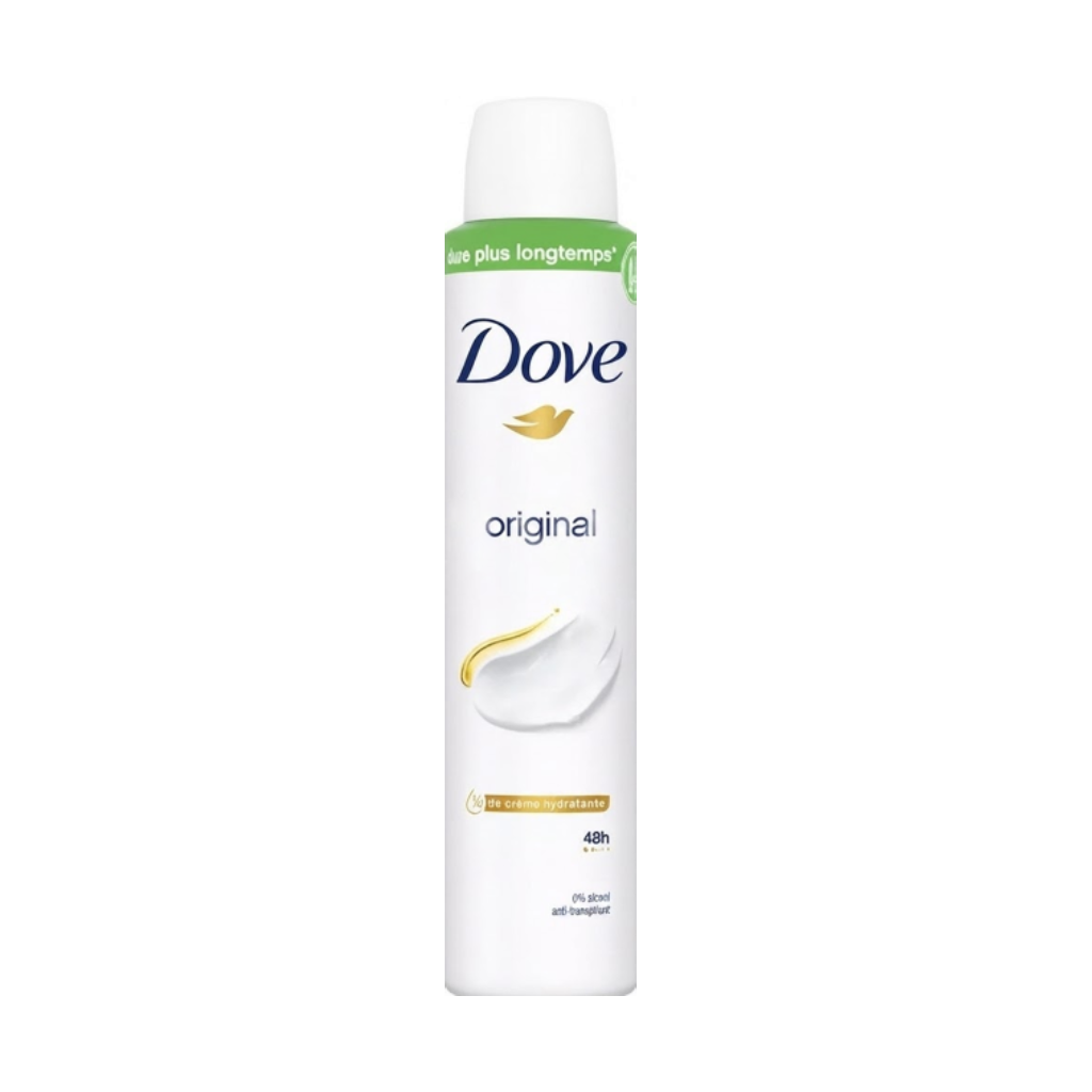 DOVE Original déodorant spray femme 48h protection 200ml Tunisie DOVE Original déodorant spray femme 48h protection 200ml Tunisie