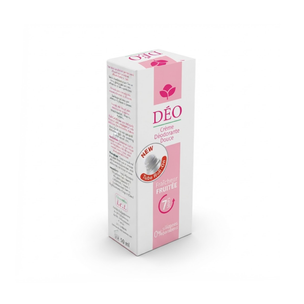 Déo Crème déodorante Fraîcheur Fruité roll-on 50ml Tunisie