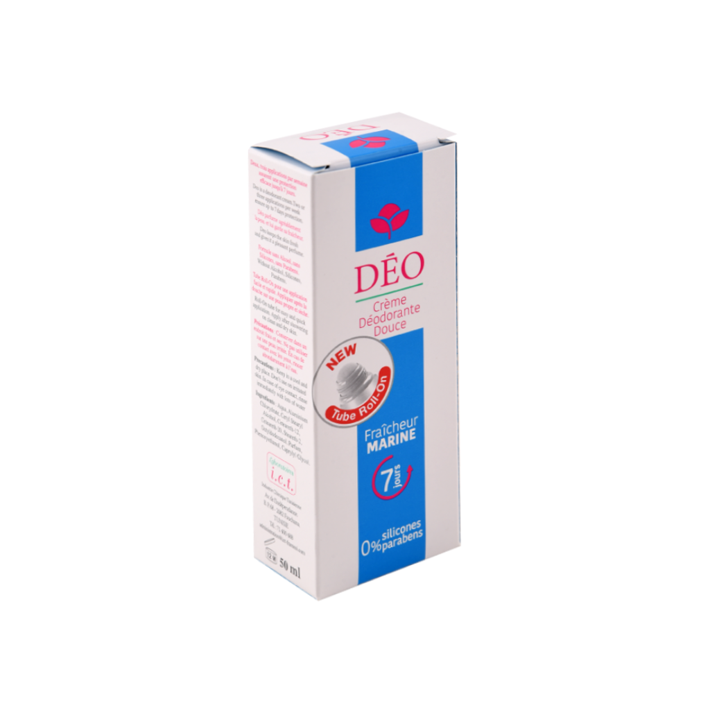 Déo Crème déodorante Fraîcheur Marine roll-on 50ml Tunisie