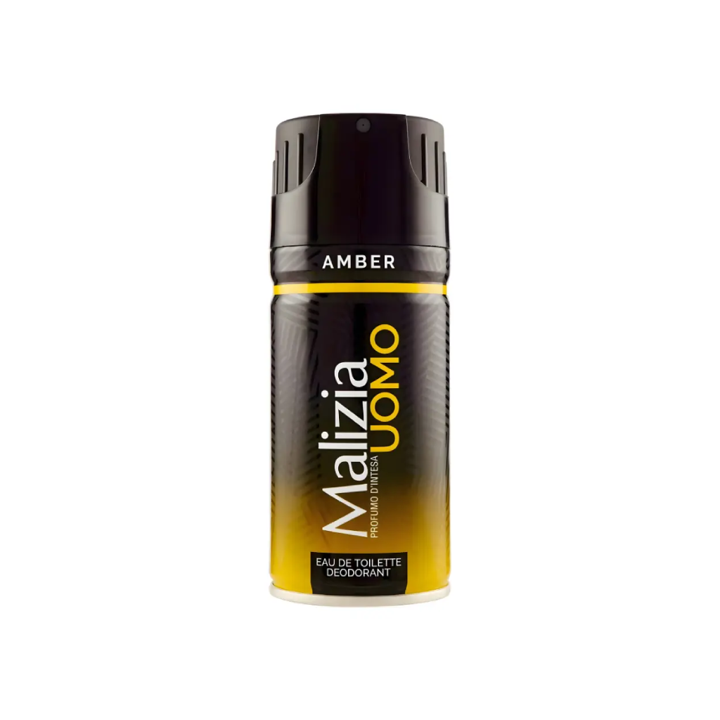 MALIZIA AMBER déodorant spray homme ambré 150ml Tunisie