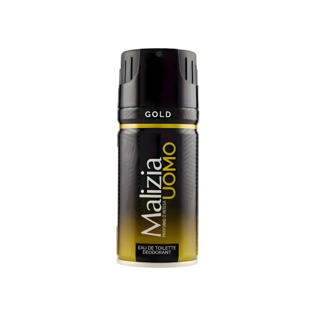 MALIZIA GOLD déodorant spray homme boisé 150 ml Tunisie