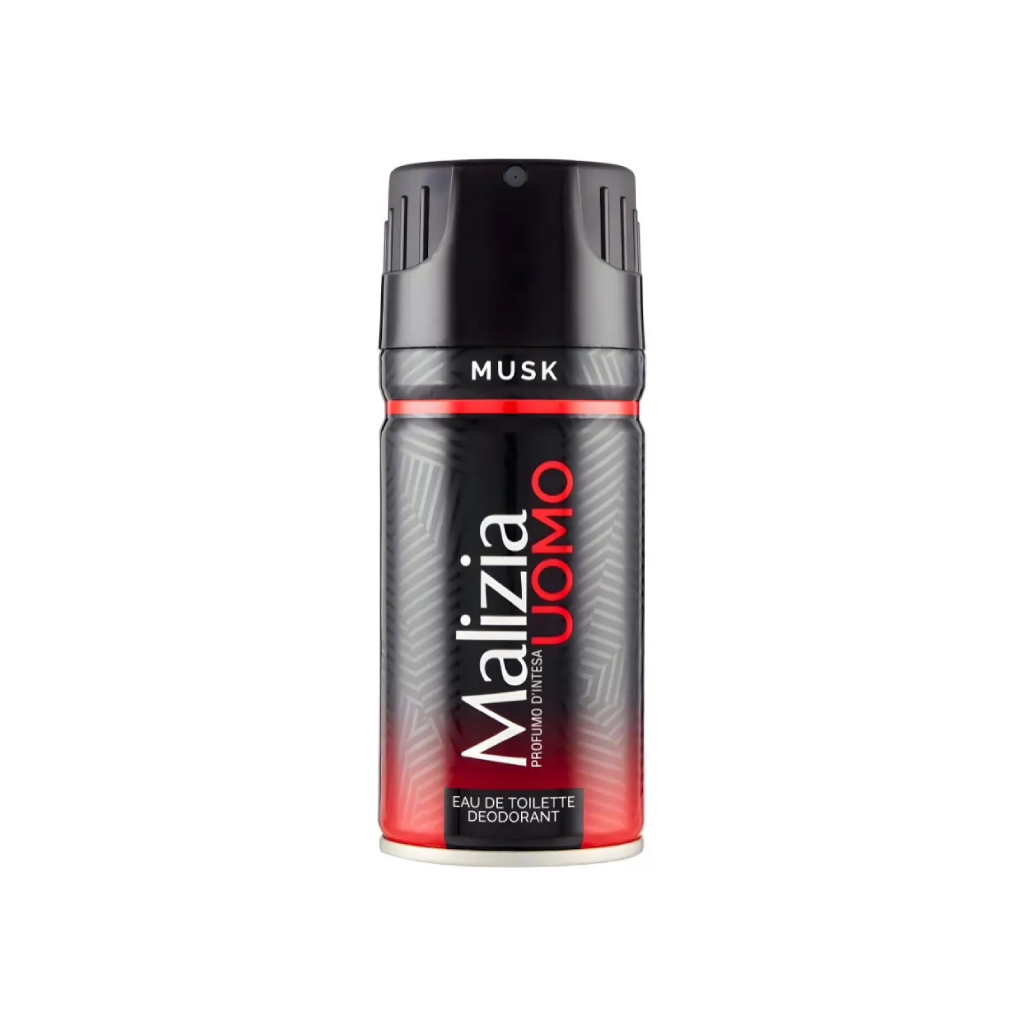 MALIZIA MUSK déodorant spray homme musqué 150ml Tunisie