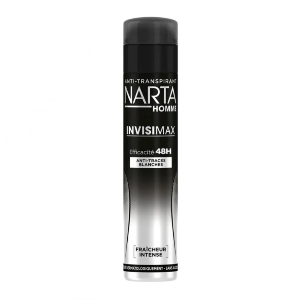 NARTA Invisimax déodorant anti-traces homme 200ml Tunisie