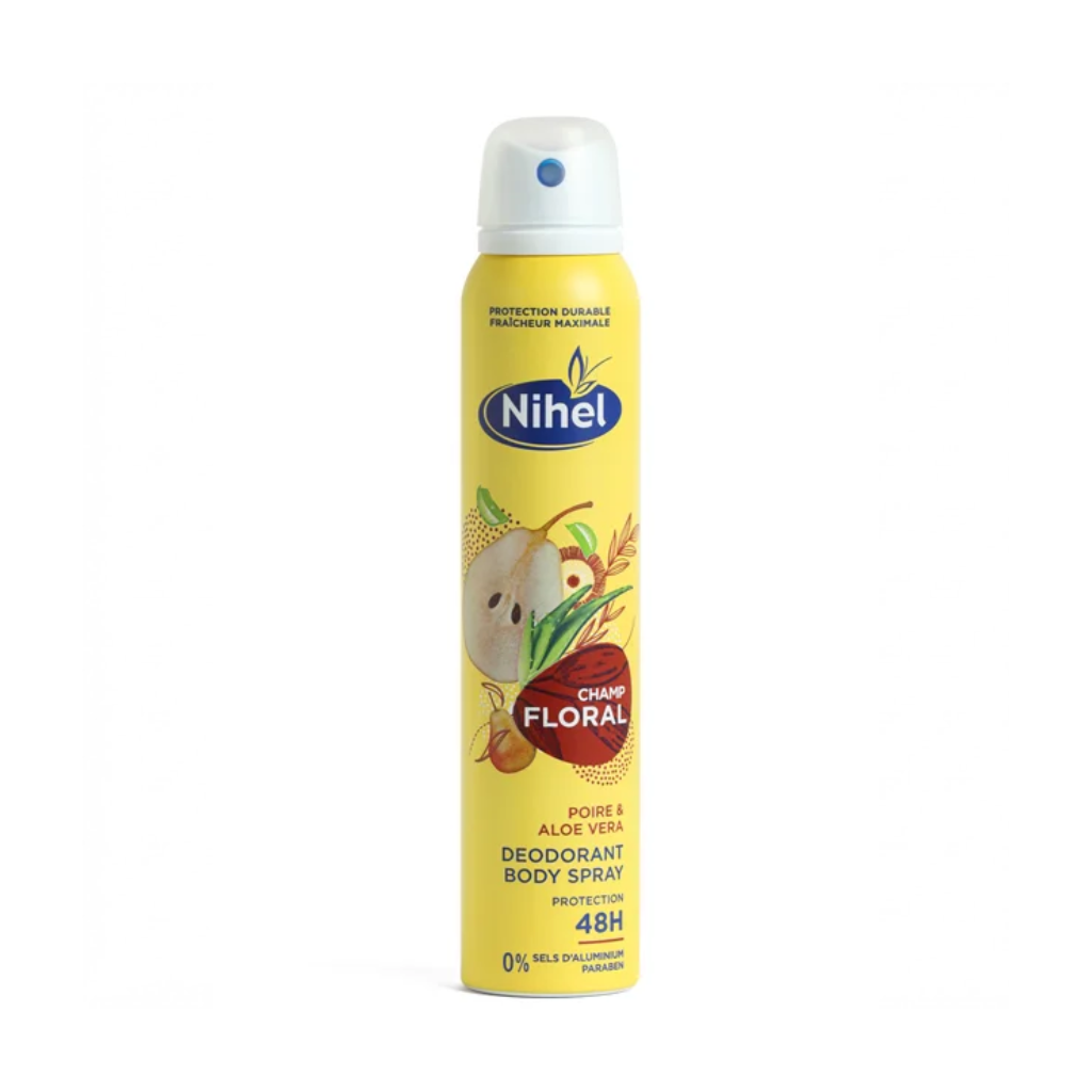 NIHEL CHAMP FLORAL déodorant spray femme 150 ml Tunisia NIHEL CHAMP FLORAL déodorant spray femme 150 ml Tunisia