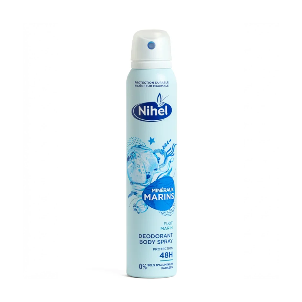 NIHEL MINÉRAUX MARINS déodorant spray femme 150 ml Tunisia NIHEL MINÉRAUX MARINS déodorant spray femme 150 ml Tunisia
