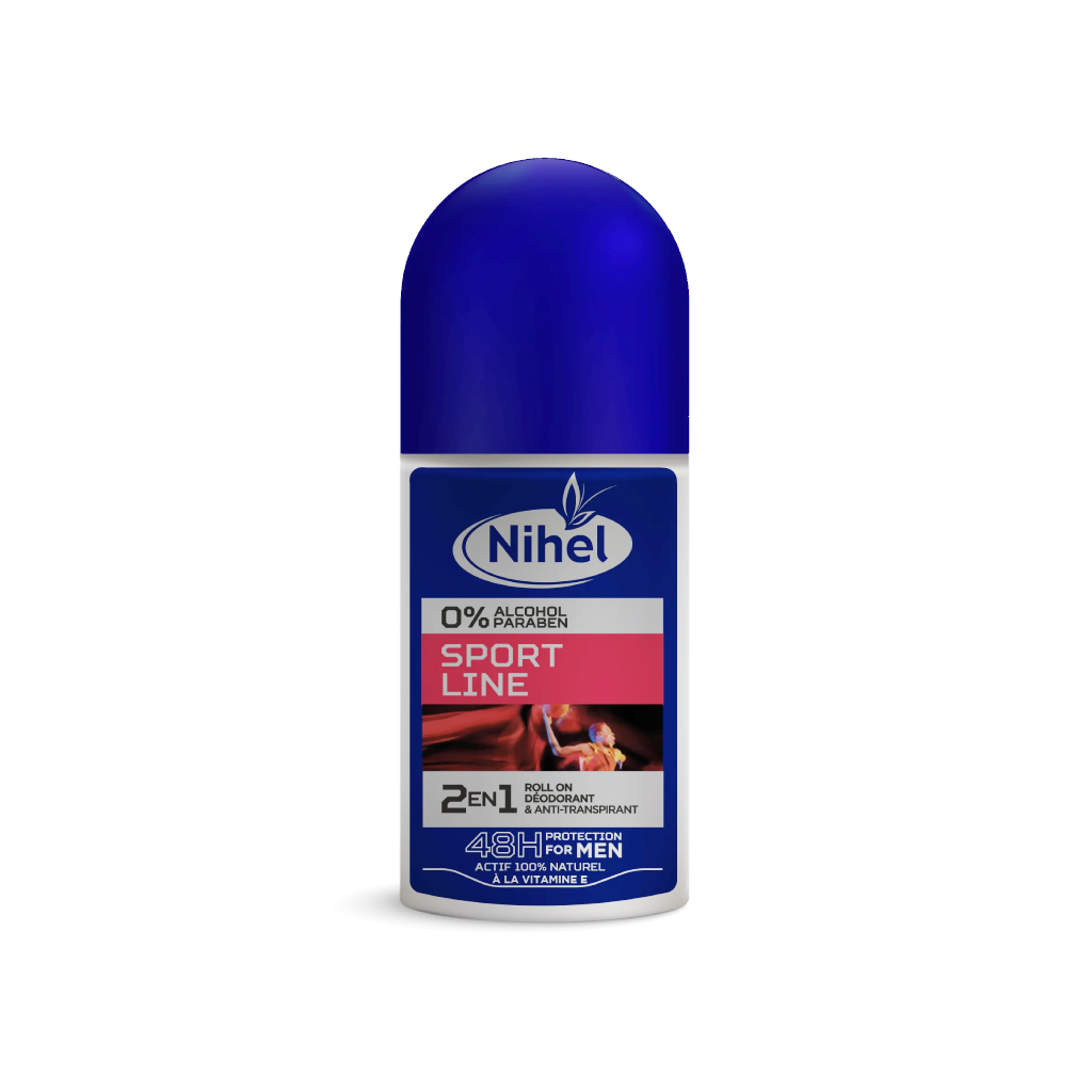 NIHEL SPORT LINE déodorant stick homme protection 48h 50mlTunisie