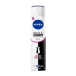 NIVEA BLACK&WHITE Clear déodorant spray invisible femme 200ml Tunisie