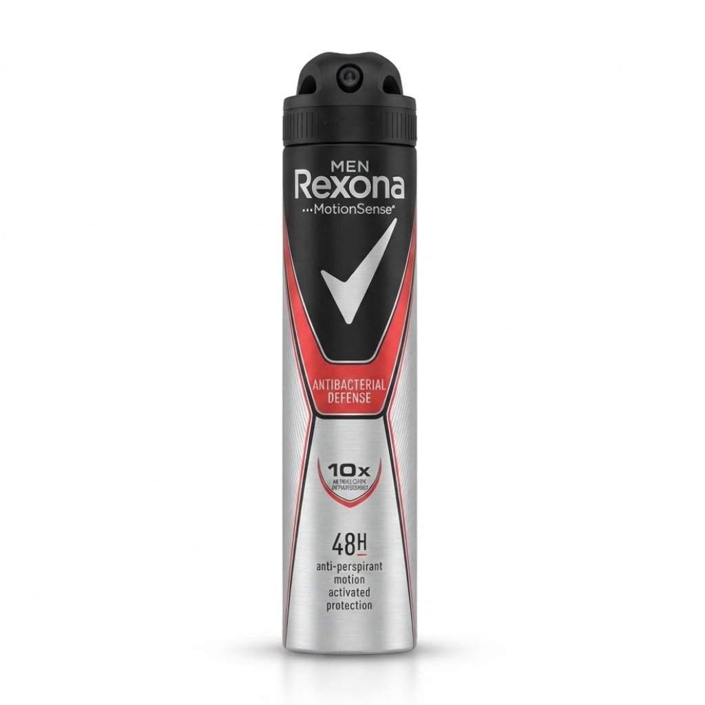REXONA Anti-Bacterial déodorant spray pour homme 200ml Tunisie