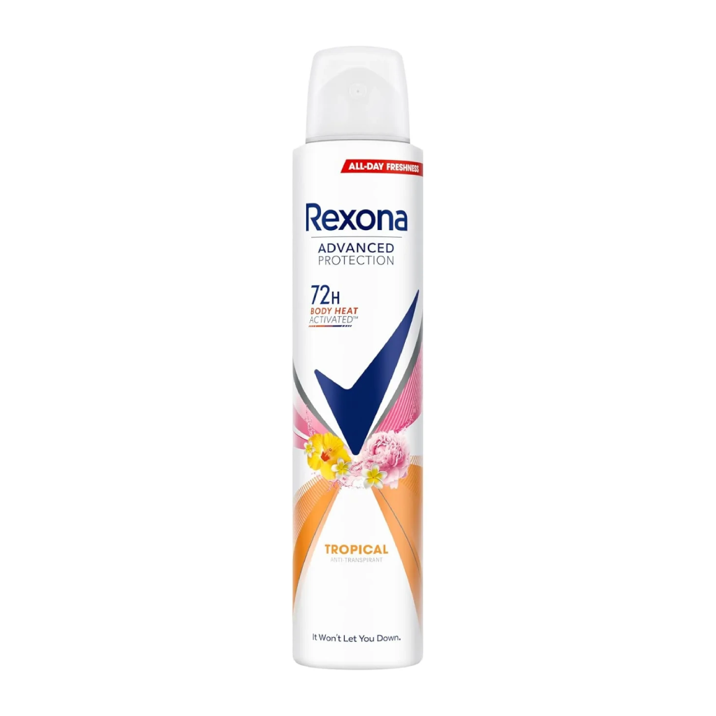 REXONA Déodorant Tropical femme anti-transpirant 200ml Tunisie REXONA Déodorant Tropical femme anti-transpirant 200ml Tunisie