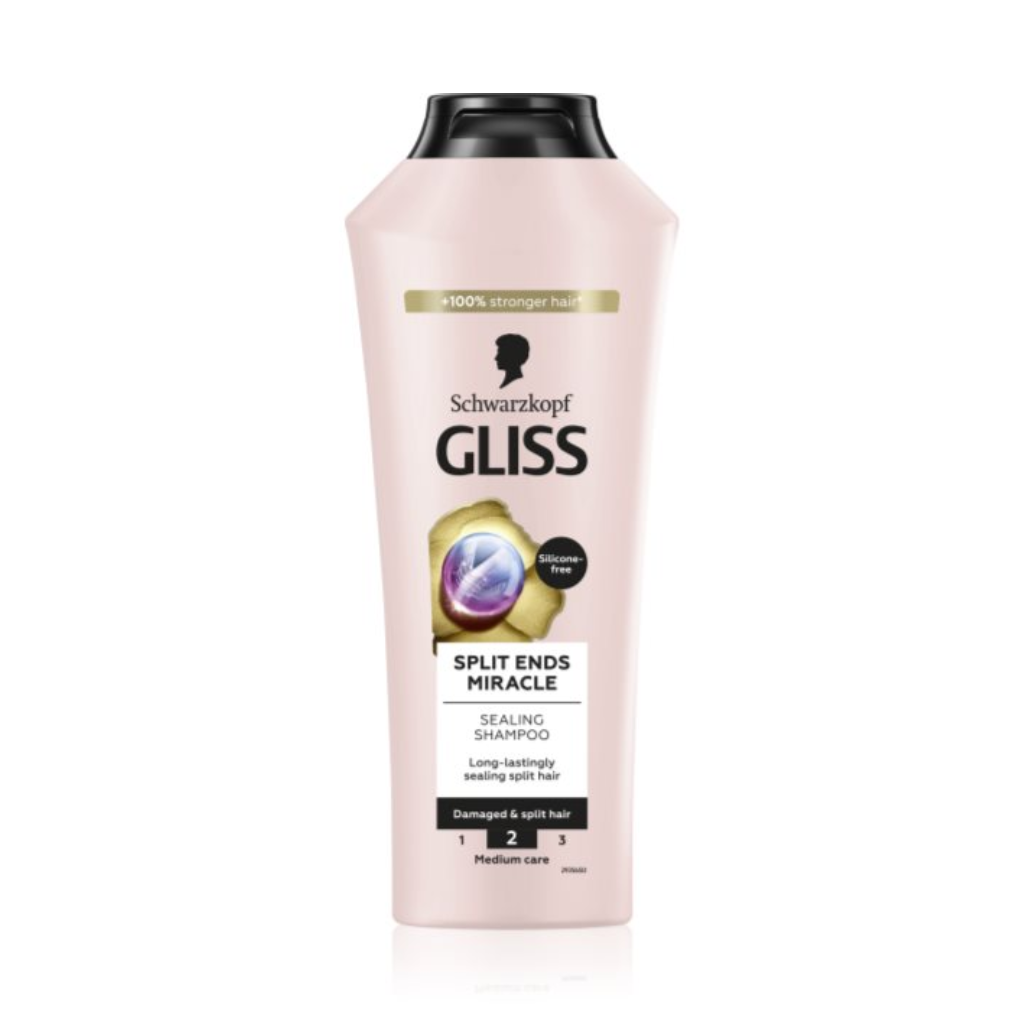 SCHWARZKOPF GLISS SPLIT ENDS MIRACLE shampooing purifiant 250ml Tunisie SCHWARZKOPF GLISS SPLIT ENDS MIRACLE shampooing purifiant 250ml Tunisie