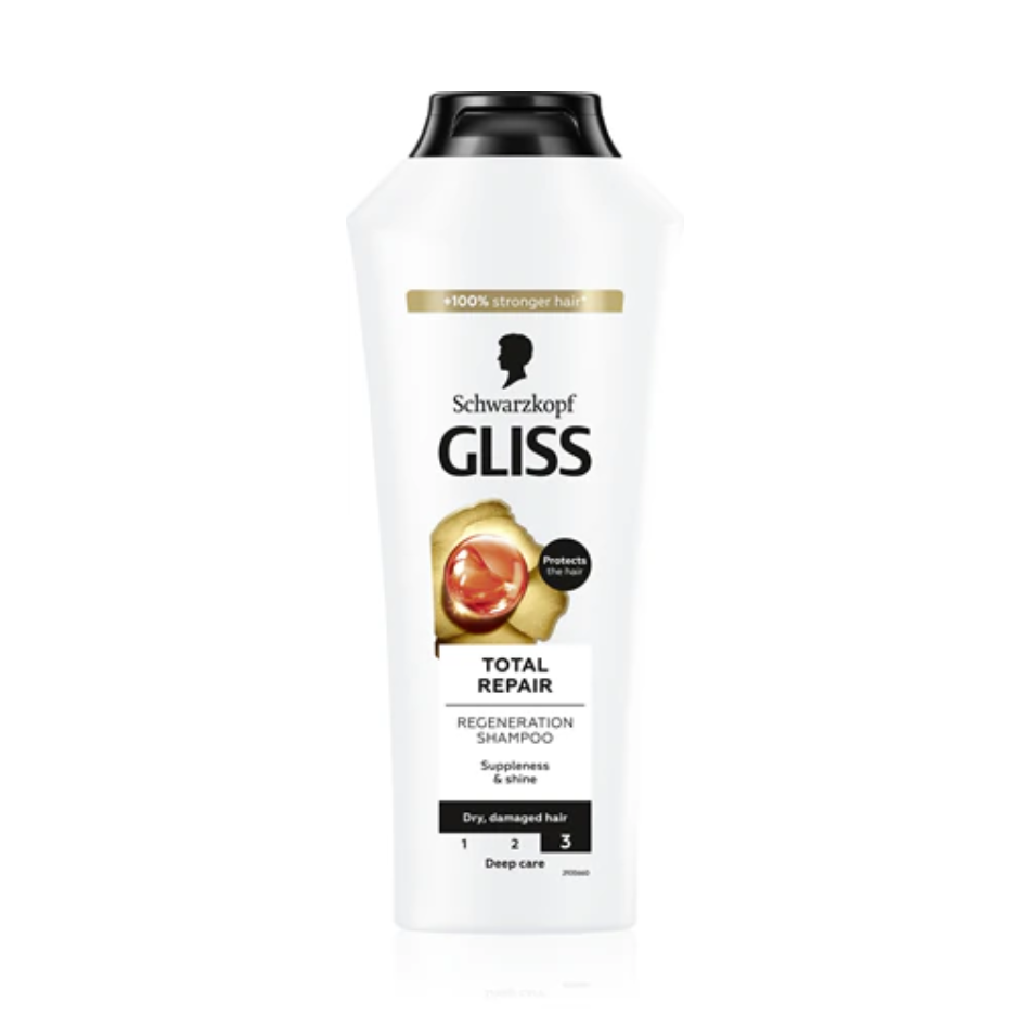 SCHWARZKOPF GLISS TOTAL REPAIR shampooing cheveux secs 250ml Tunisie SCHWARZKOPF GLISS TOTAL REPAIR shampooing cheveux secs 250ml Tunisie