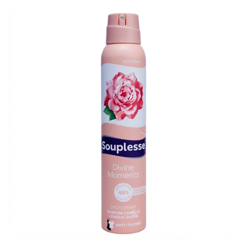 SOUPLESSE DIVINE MOMENTS déodorant femme 200ml Tunisia