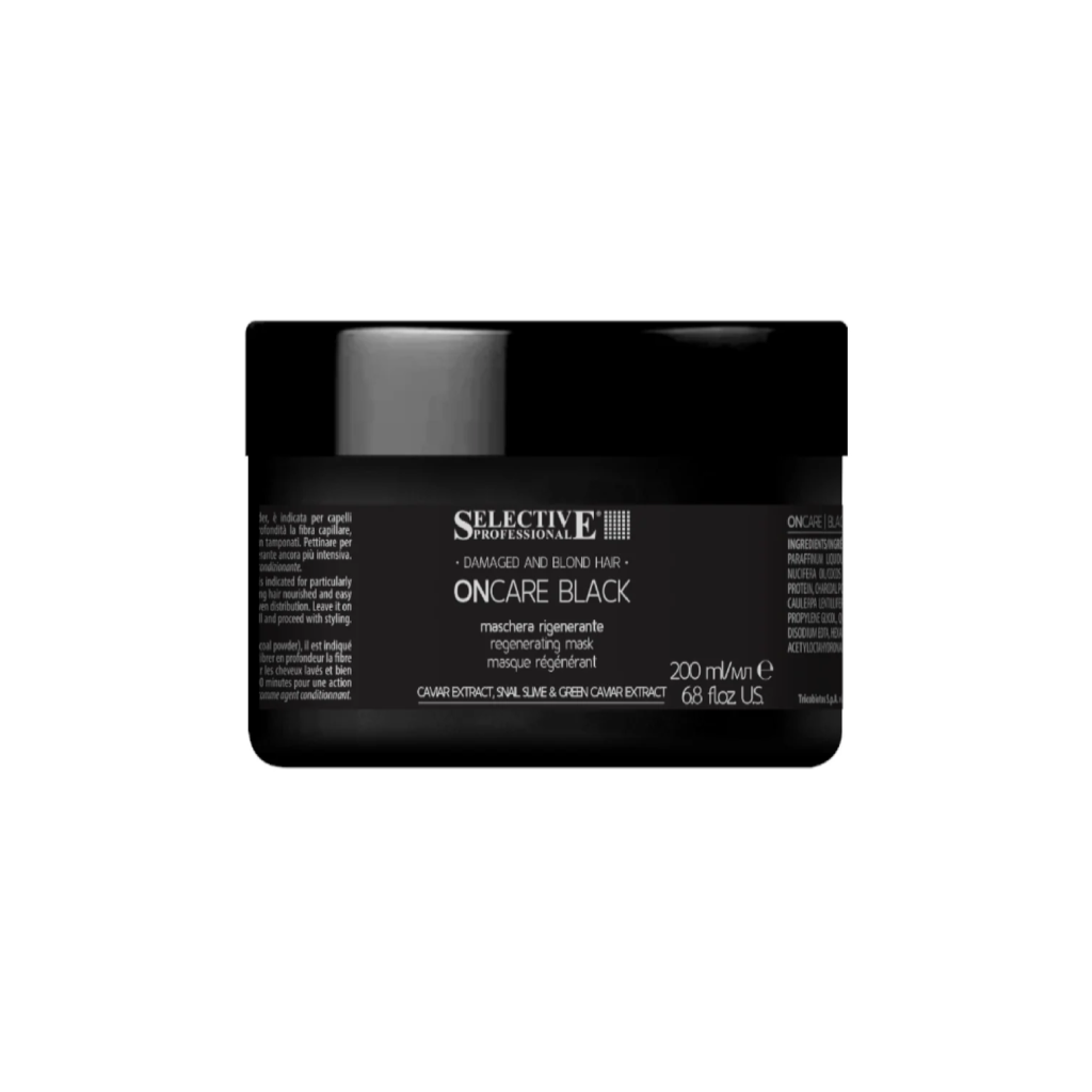 SELECTIVE ONCARE BLACK masque cheveux blonds abîmés 200ml Tunisie