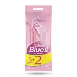 rasoir jetable femme Gillette Blue II, pack de 7 rasoirs à 2 lames