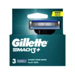 Gillette Mach3 lames, recharge de 3 pièces pour rasoir